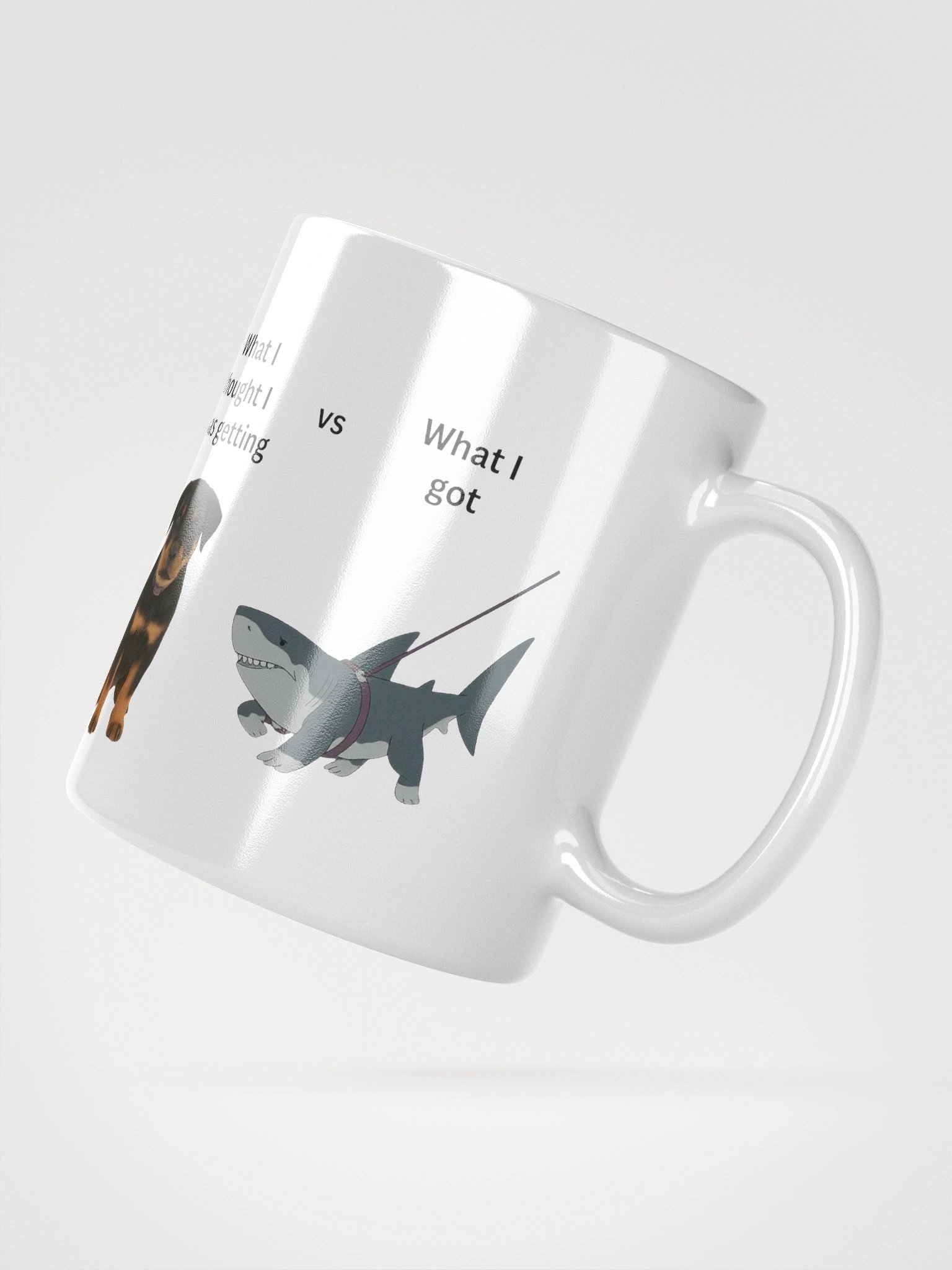 Rottweiler puppy as a shark product image (4)