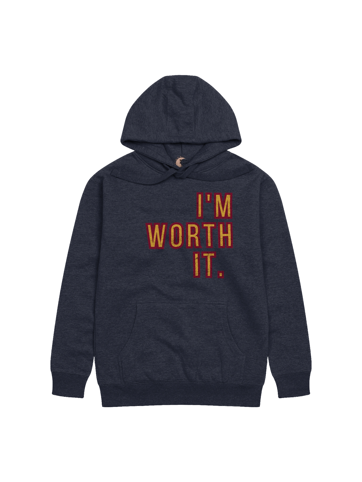 I'm Worth It Fleece Sweatshirt & Hoodie - Unisex Pullover Sweater for Fall & Winter Comfort product image (5)