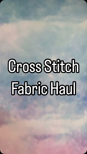 Here’s my haul from @123stitchdotcom! I needed to stock up on some basics, and this is my go-to spot for flosses and fabrics....