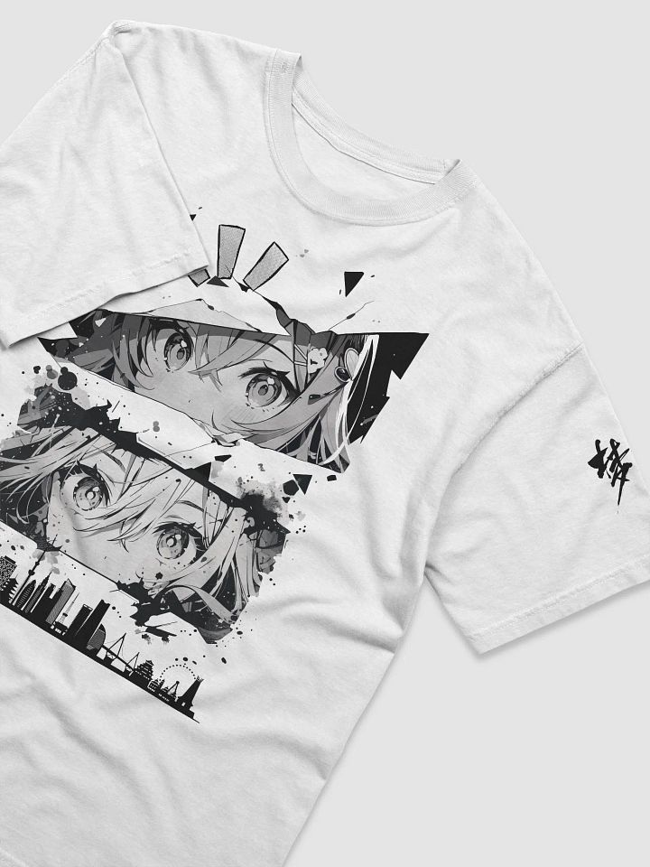 Anime Expressions Black & White T-Shirt product image (2)