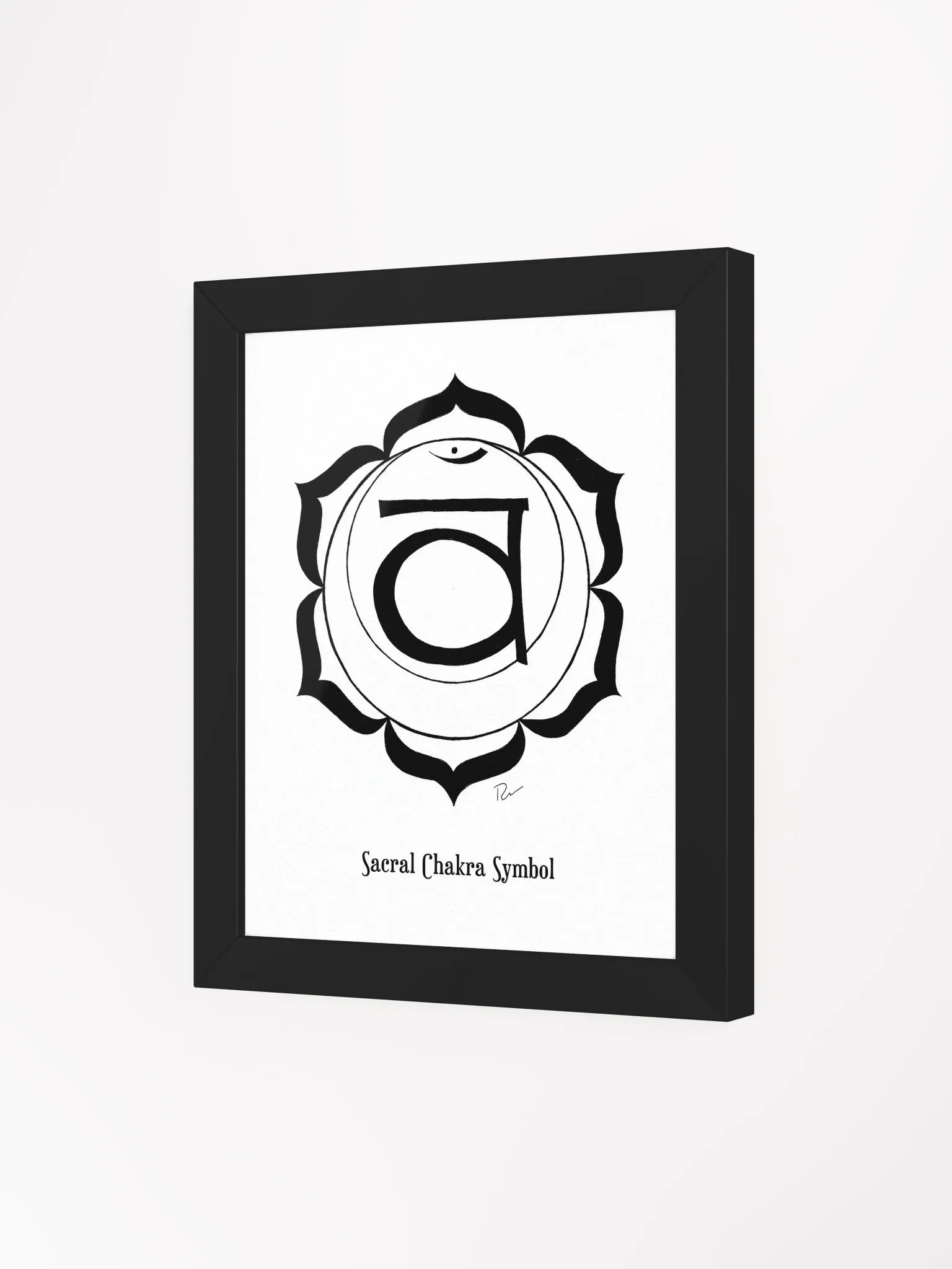Sacred Chakra Framed Art product image (3)