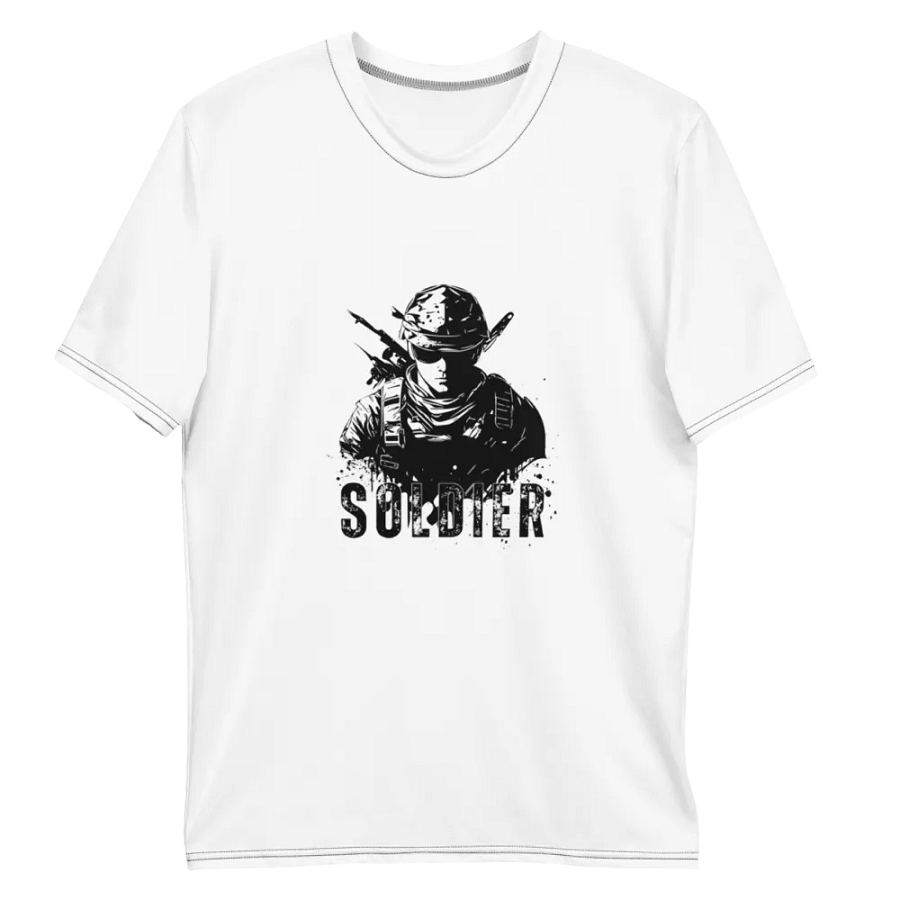 soldier print t-shirt product image (10)