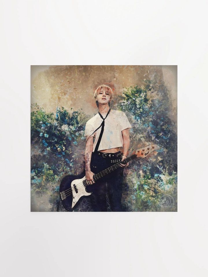 BTS - Our Rock Star Jimin Print (Unframed) - Designed by ChimberArt product image (3)
