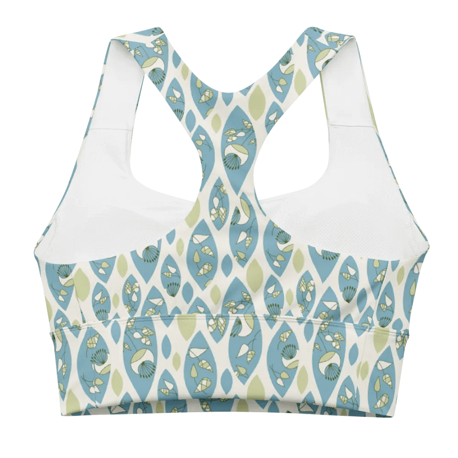 Chilly Summer | Recycled Longline Sports Bra product image (6)