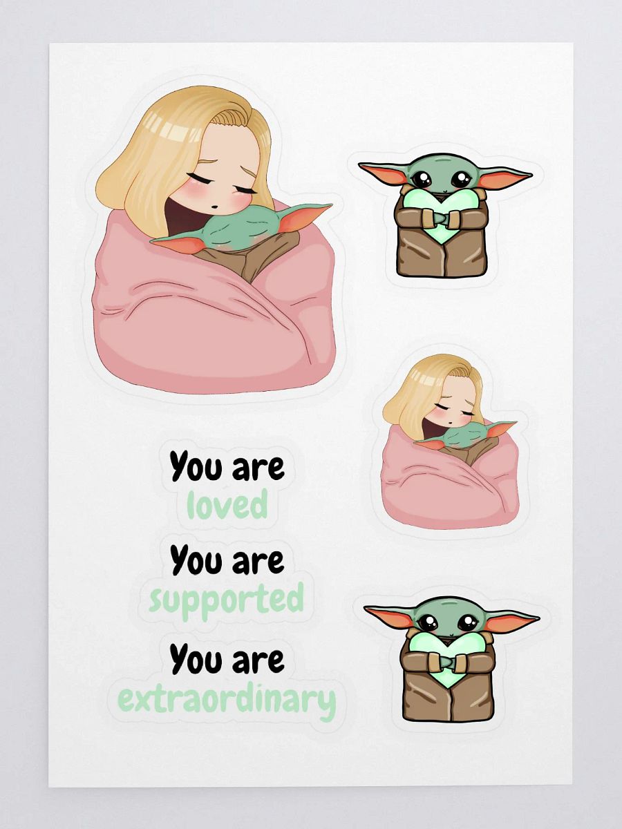 'Postively Mint' Sticker Sheet product image (3)
