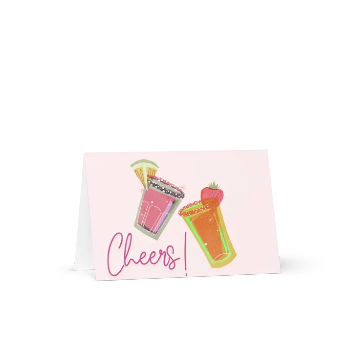 Celebration Greeting Card Colorful Cheers product image (2)