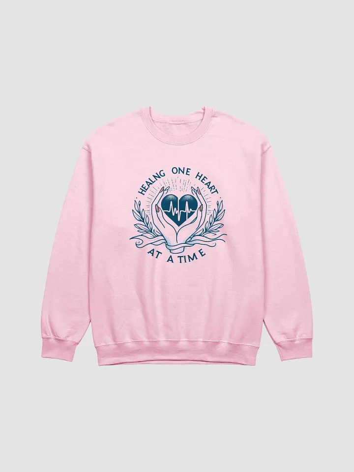 Healing Heart ECG Crewneck Sweatshirt product image (4)