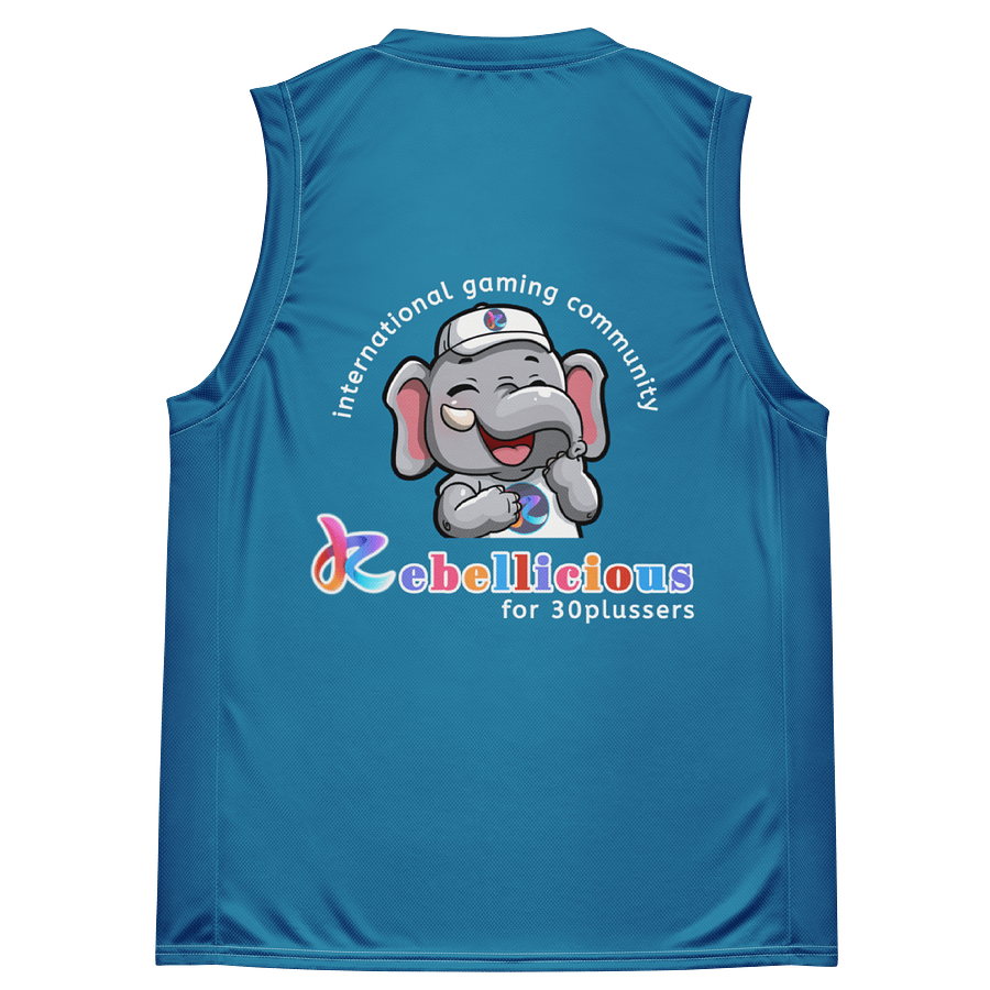 Basketball Jersey Laughing Rebelphant product image (4)