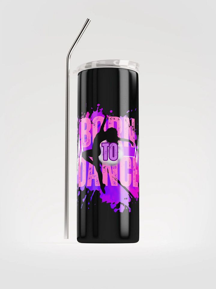 Born to Dance Vibes Her Silhouette Stainless Steel Tumbler product image (2)
