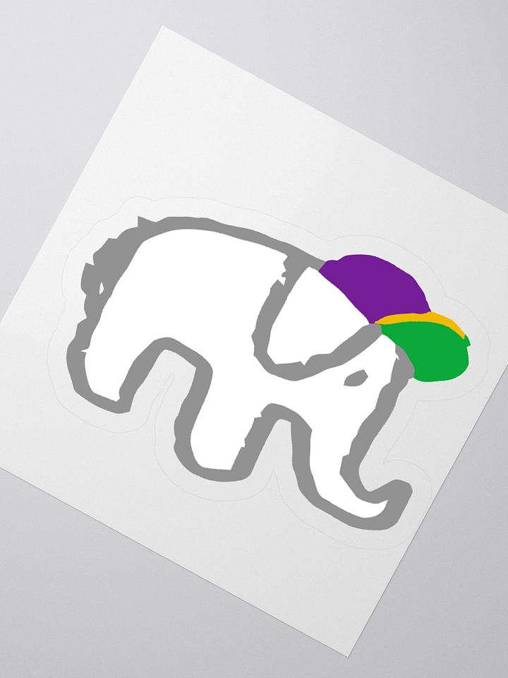 ELEPHANT ON A STICKER product image (2)