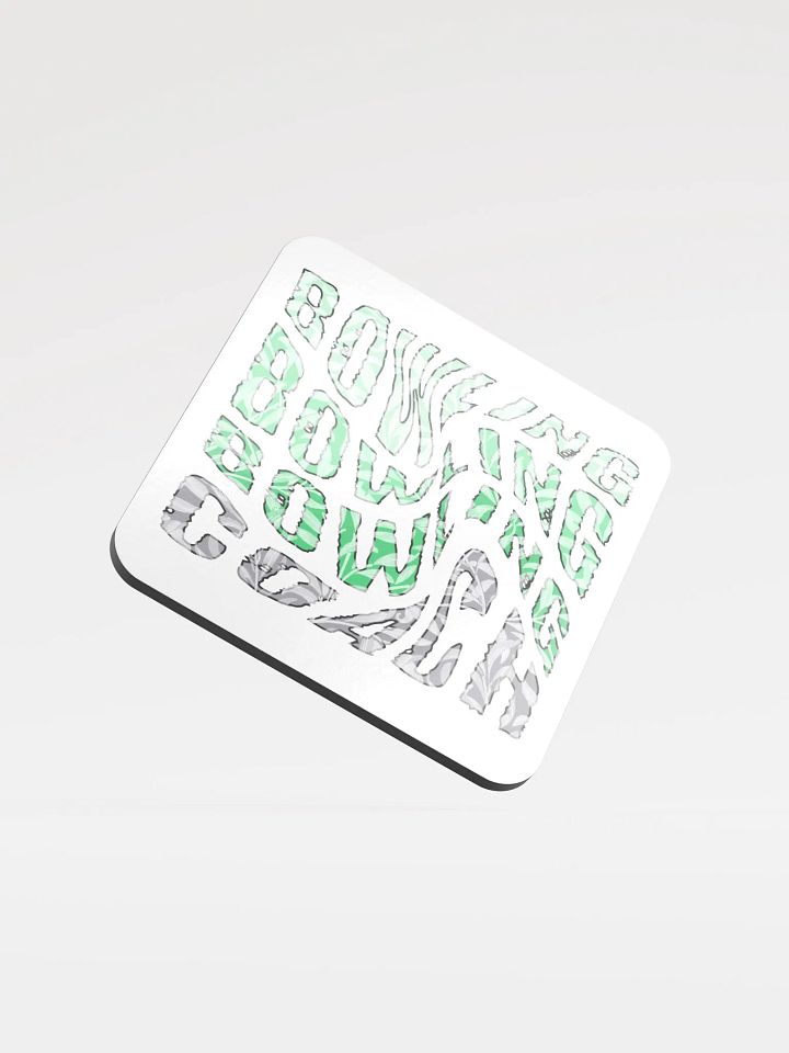 Bowling Coach Distorted Coaster Set product image (1)