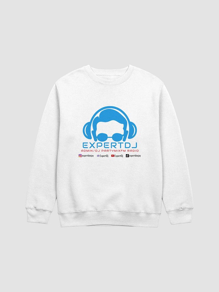 Crewneck Sweatshirt ExpertDj Front Print Type 2 product image (1)