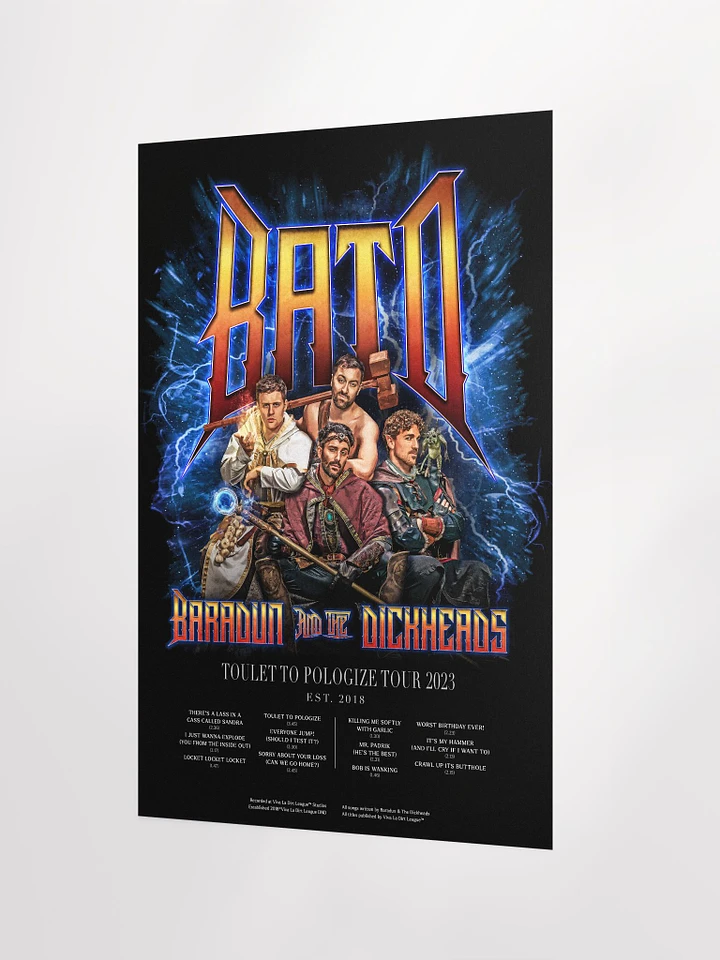 BATD Band Poster (20 x 30 inch) product image (2)