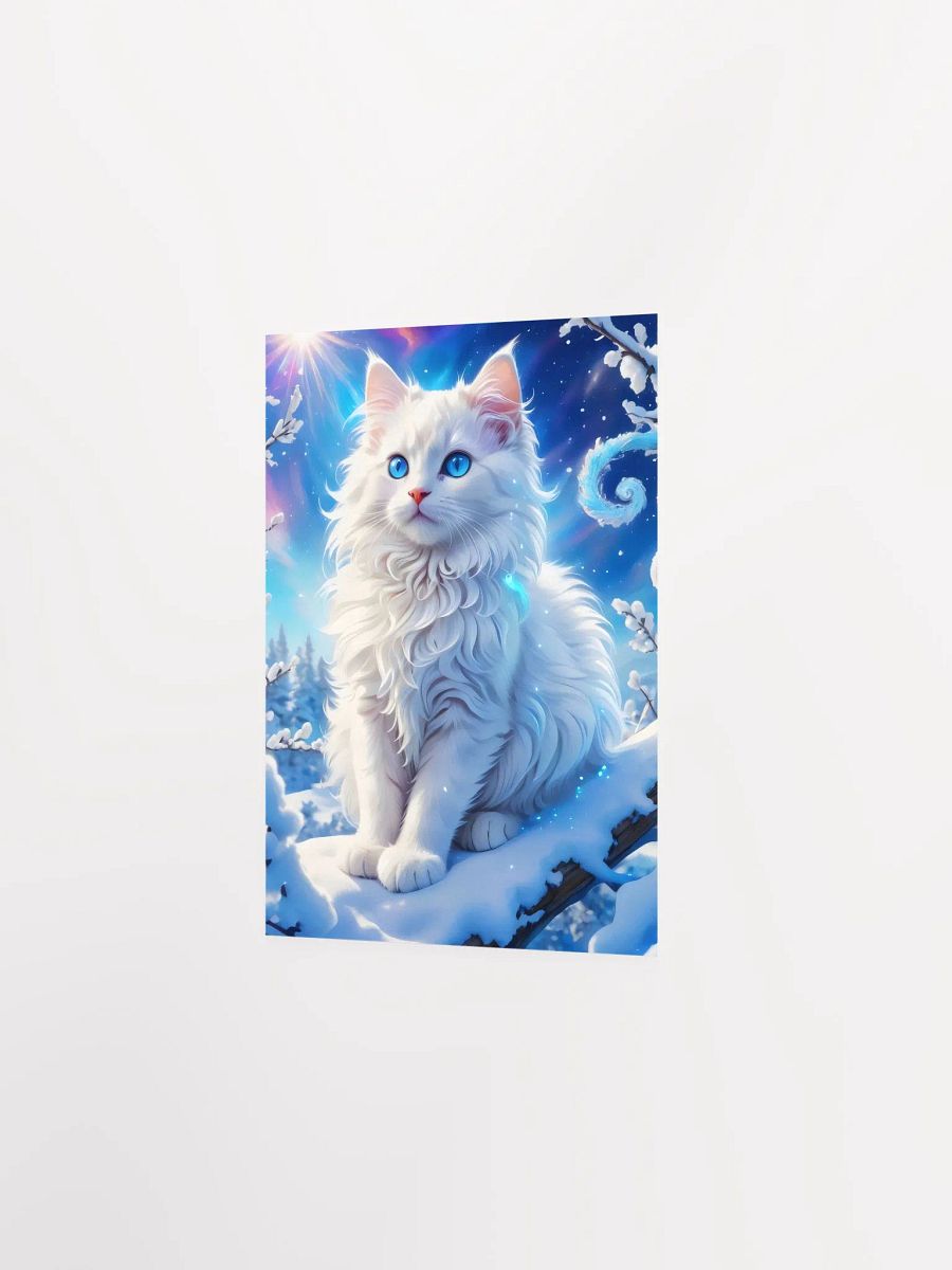 The Fluffiest Winter Kitten Poster product image (4)