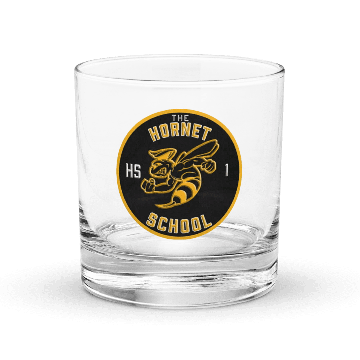 The Hornet School Rock Glass product image (1)