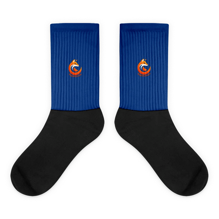 Nogo Chaussettes bicolores noir/bleu product image (1)