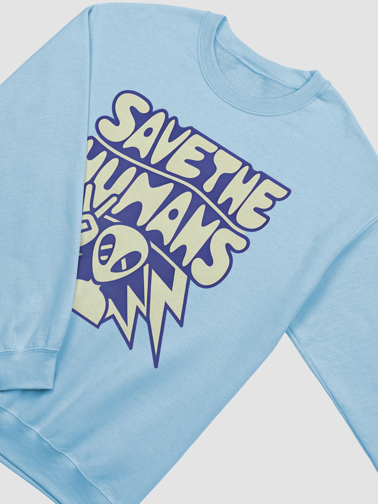 Peaceful Alien Crewneck Sweatshirt product image (4)