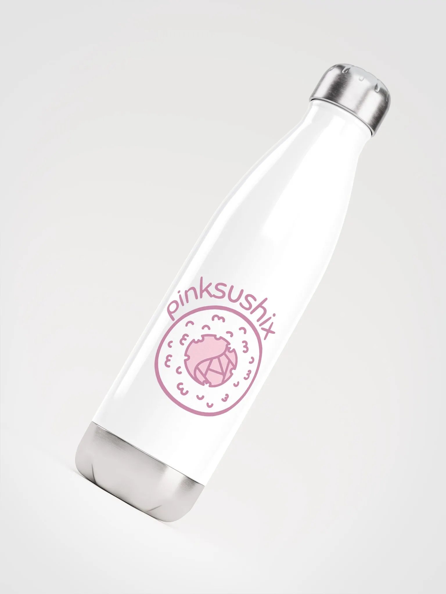 White Stainless Steel Water Bottle product image (4)