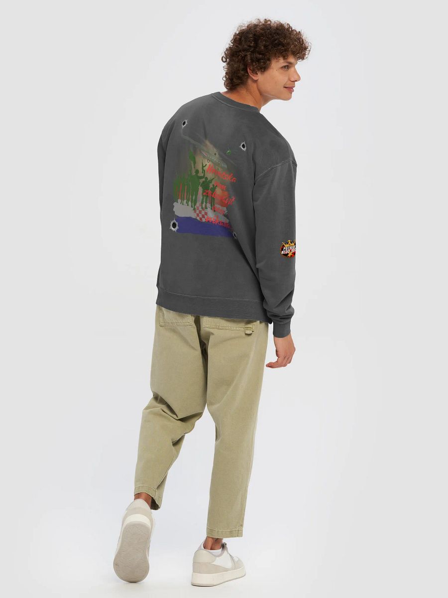 Patriotic Soldier Silhouette Sweatshirt Bojna Čavoglave product image (4)