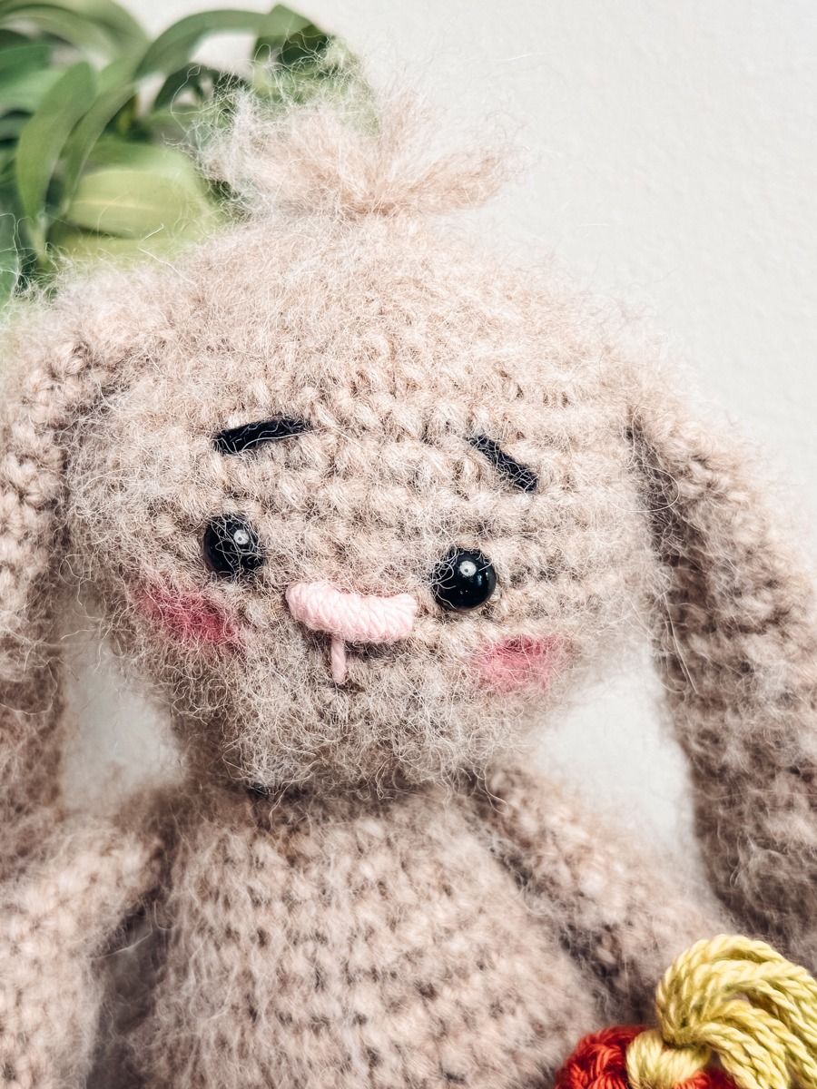 Be My Bunny Crochet Pattern - Free Pattern for Valentines or Easter product image (6)