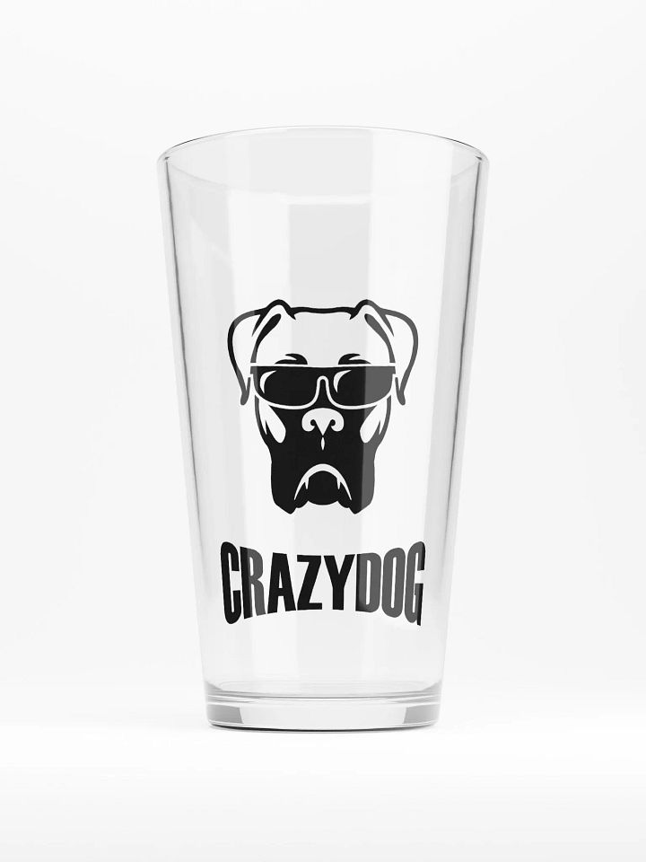 CrazyDog Pint Glass product image (1)