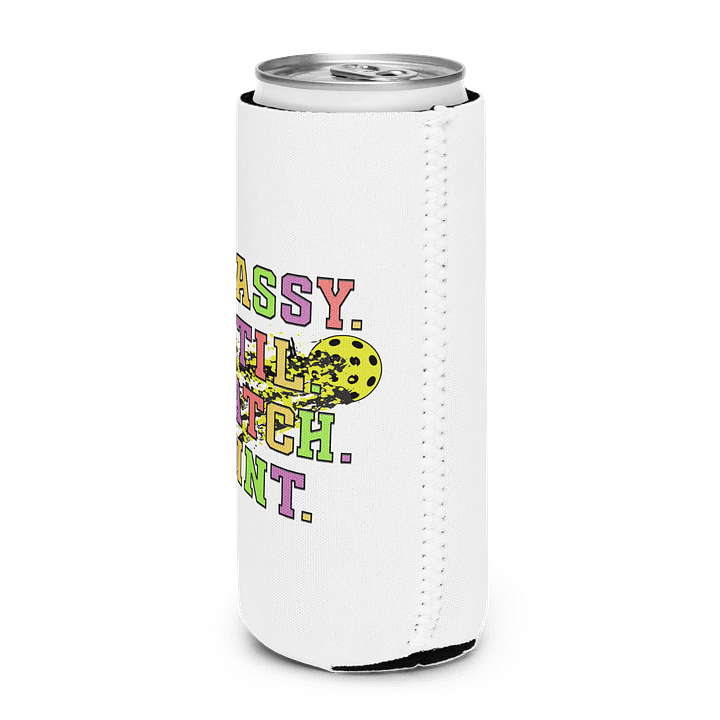 Classy Until Match Point Pickleball Coozie Can Cooler product image (2)