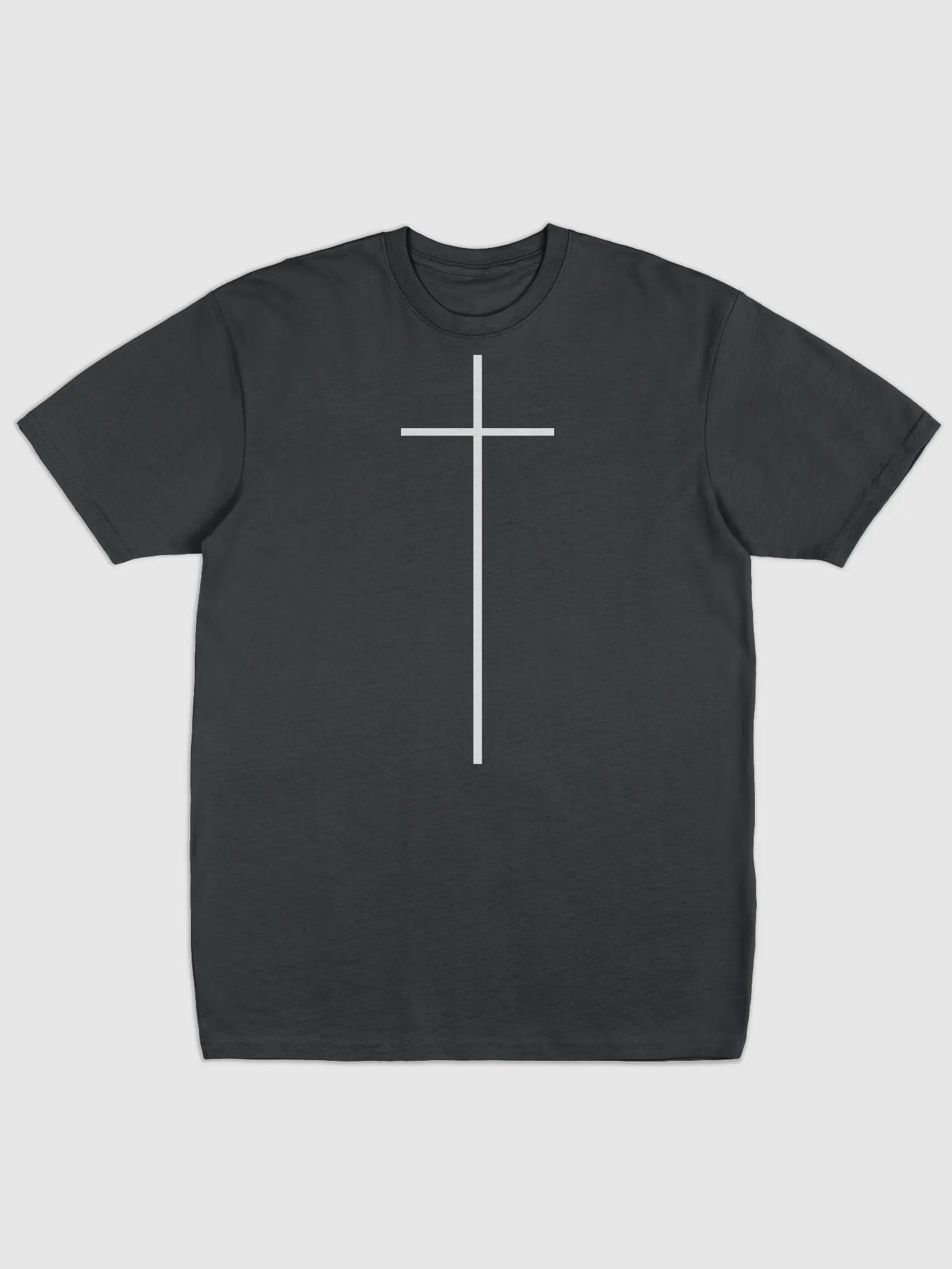 Minimalist Cross Black Tee product image (1)