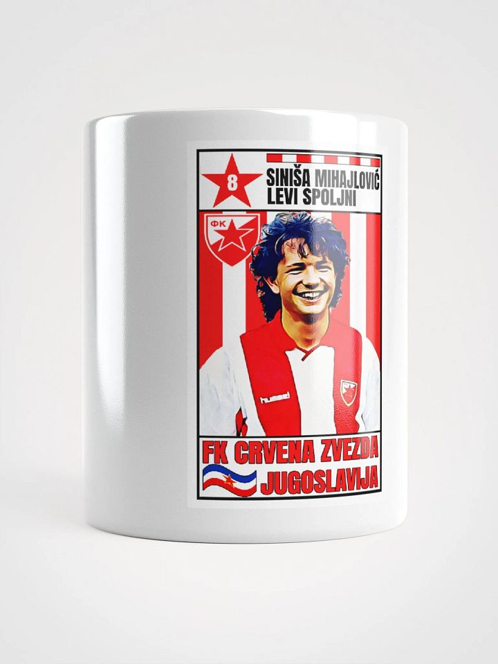 Sinisa Mihajlovic (FK Crvena Zvezda) #2 White Glossy Mug product image (1)