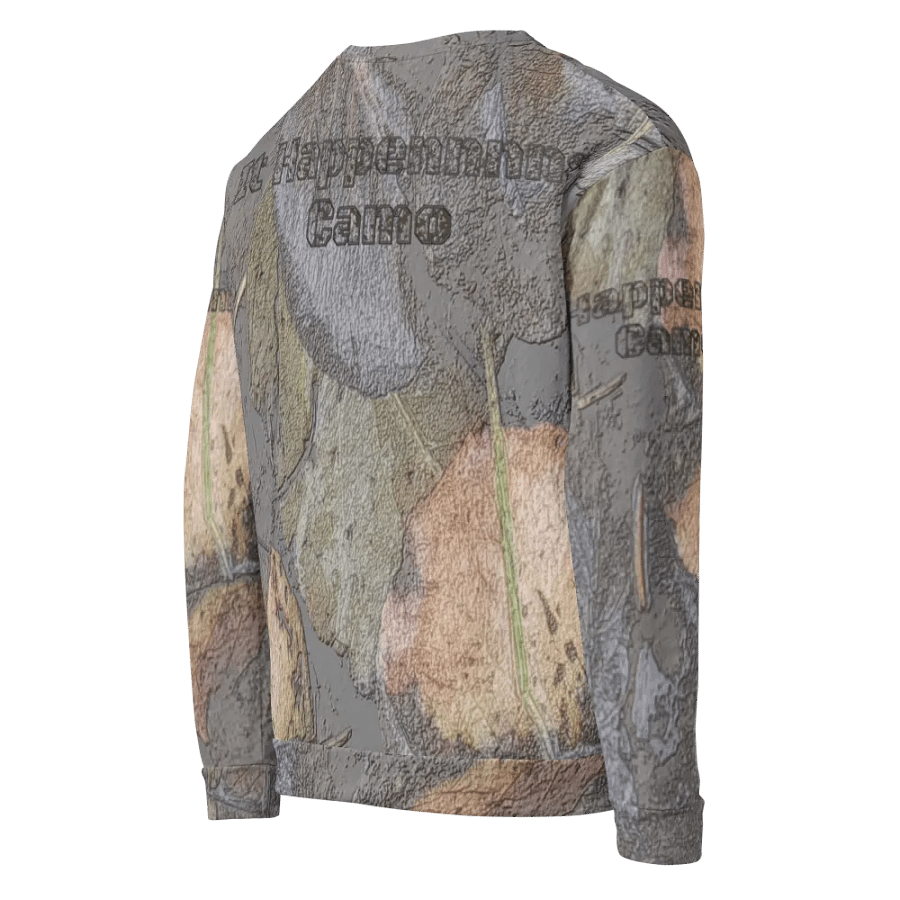 Recycled Unisex Sweatshirt - MossyOak - It Happennnns Camo product image (6)