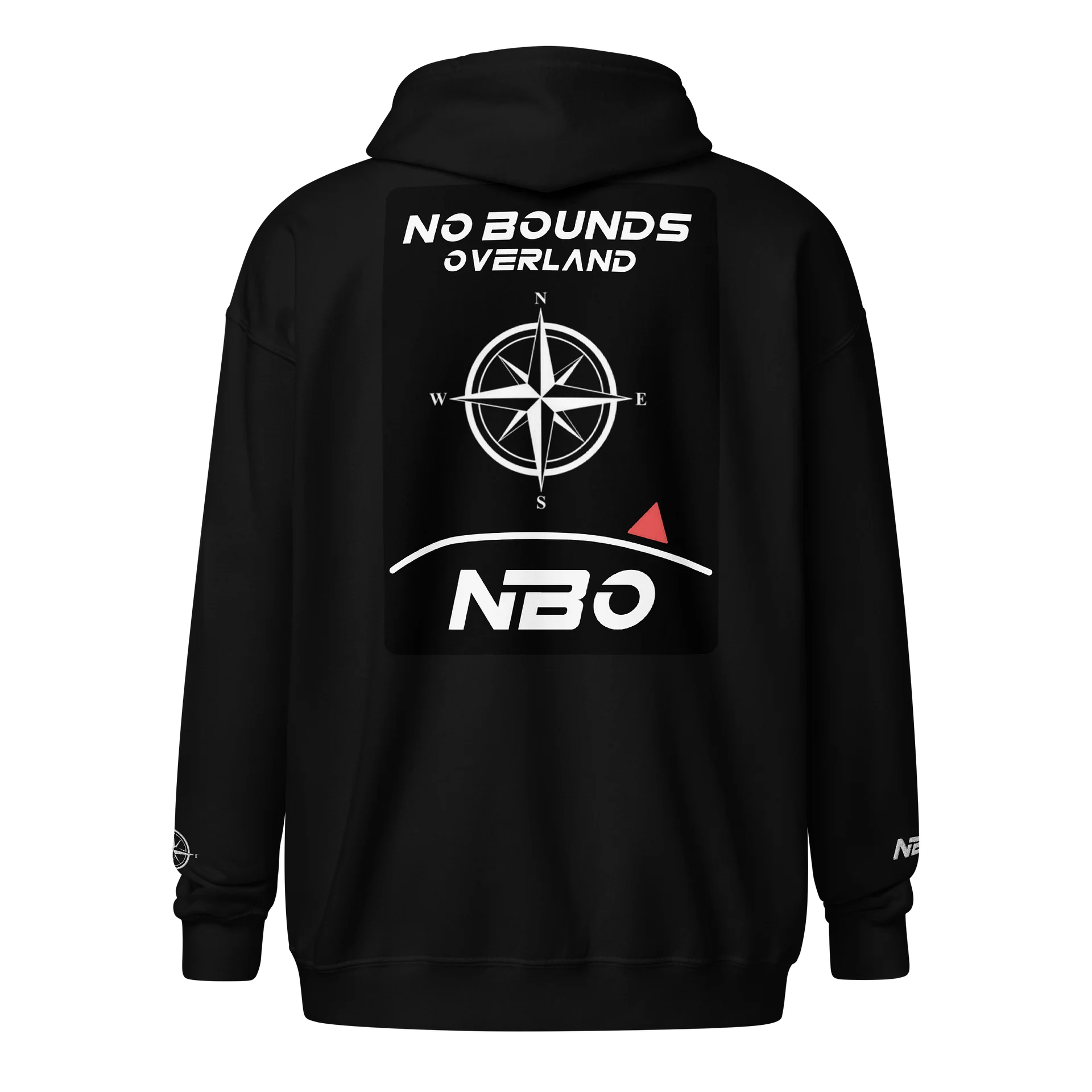 Directional Rose Unisex Zip Hoodie product image (2)