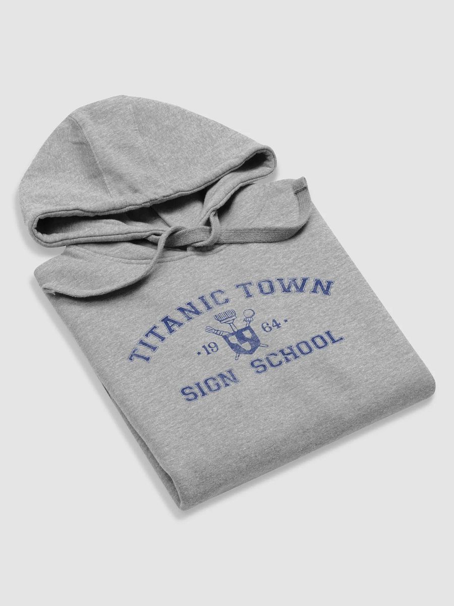 Hoodie - Campus - Blue Lettering product image (5)