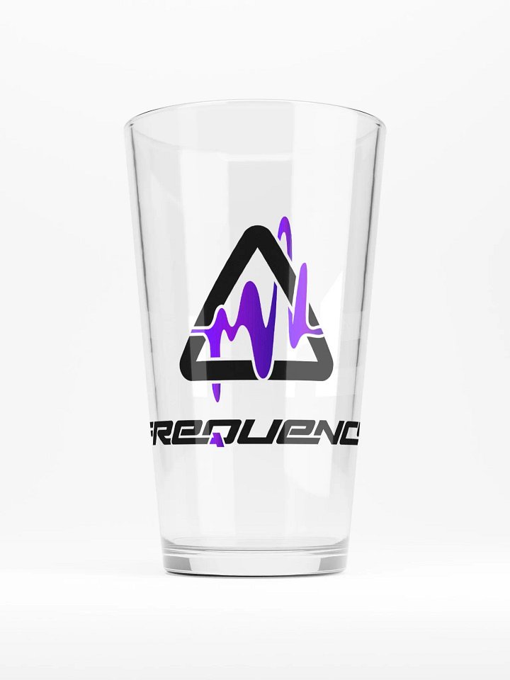 Frequency/Char Logo Shaker Pint Glass product image (2)