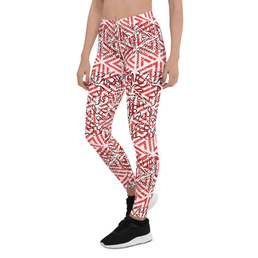 JoBeth Designed- White web 🕸 Adult Leggings👖 product image (8)