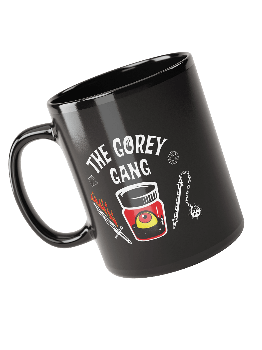DnD Gang - Black Glossy Mug product image (5)