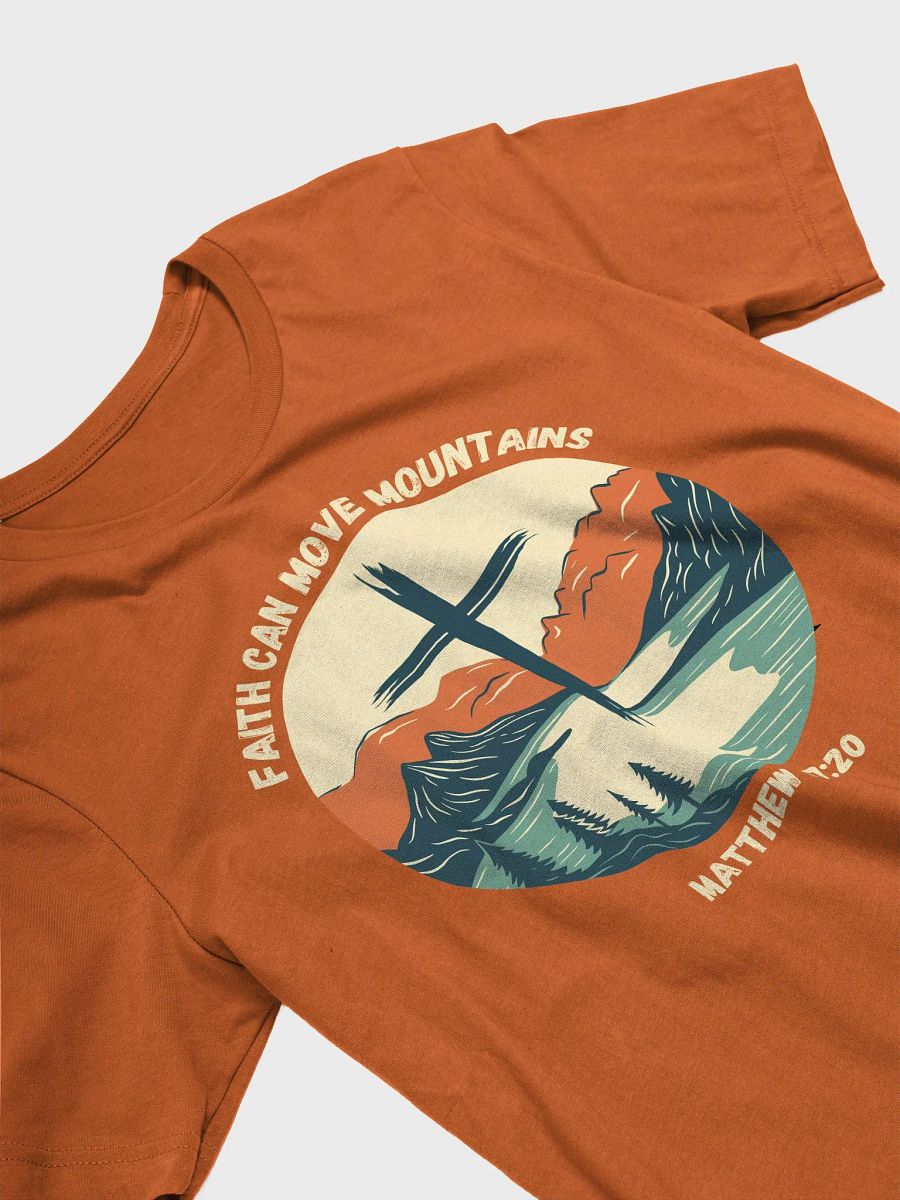 Faith Can Move Mountains T-Shirt-Teal product image (14)