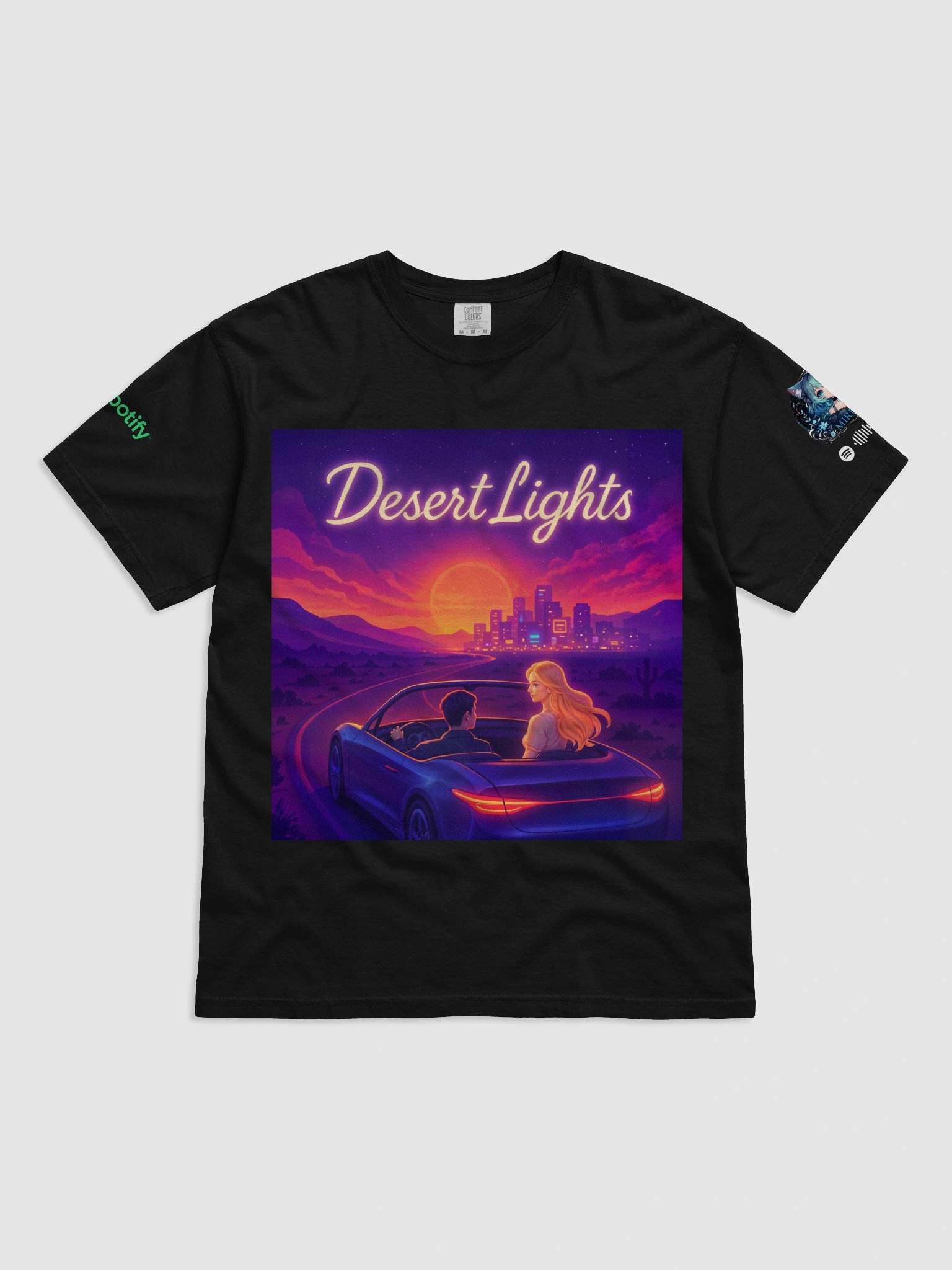 Desert Lights Sunset Drive T-Shirt product image (1)