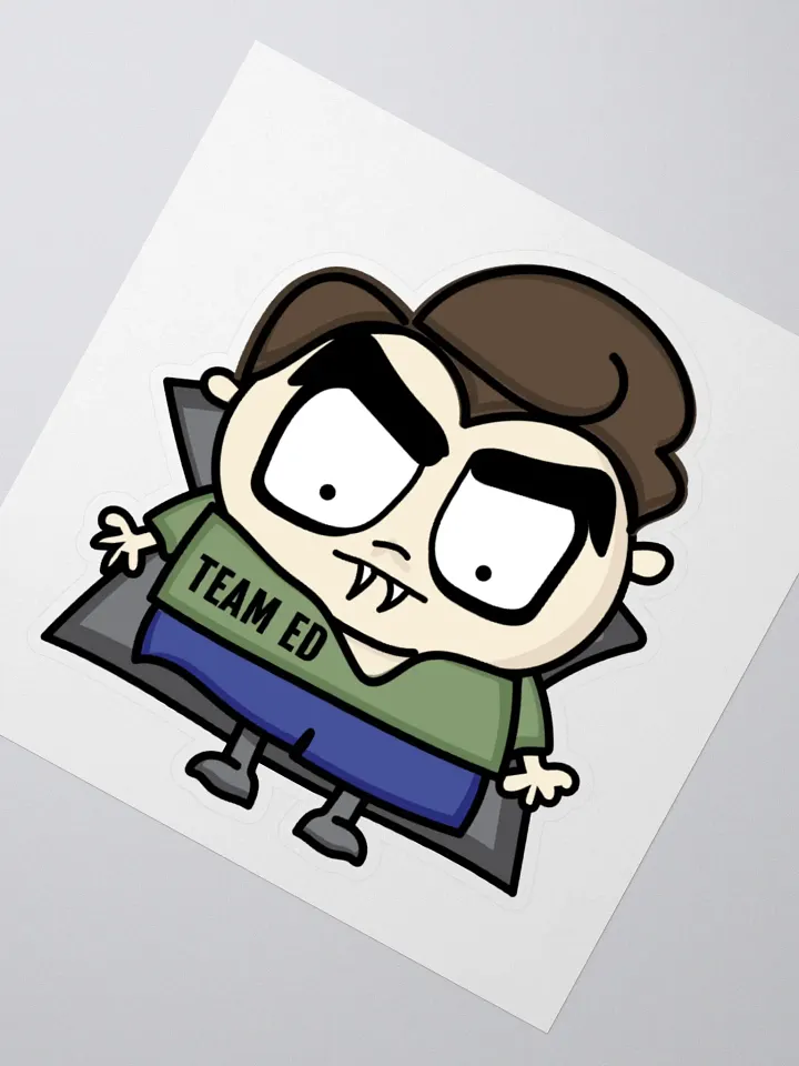 Ed the Vampire Sticker product image (6)