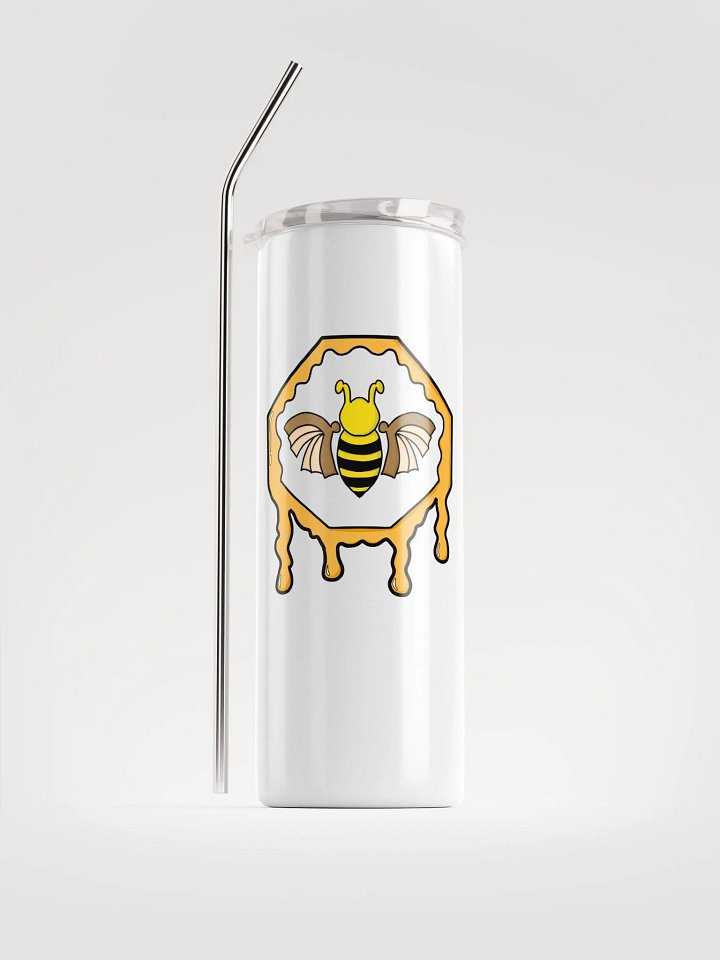 Logo tumbler with straw product image (1)