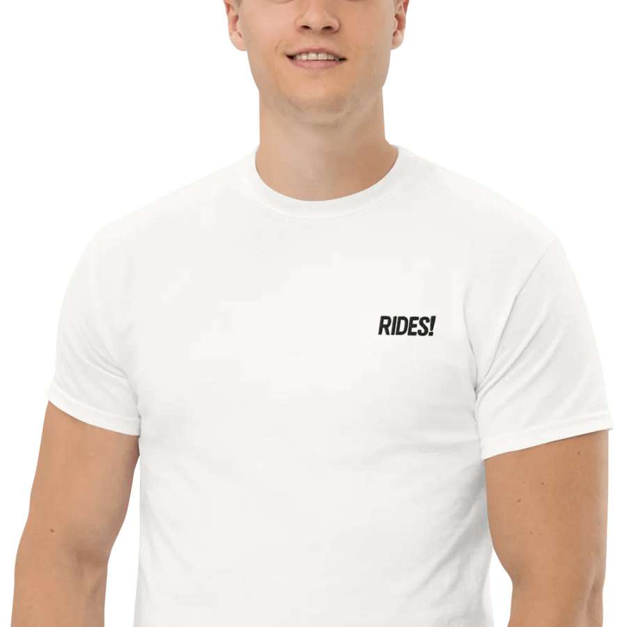 RIDES Plain Tee (White) product image (8)