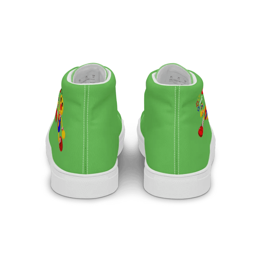 Green and White Boyoyoing Sneakers product image (4)