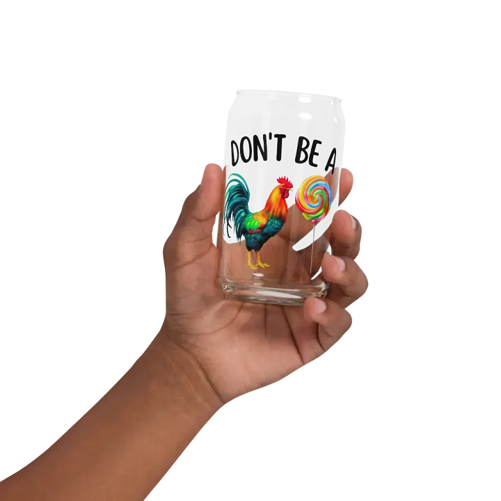 'Don't be a C*ck Sucker' Glass product image (2)