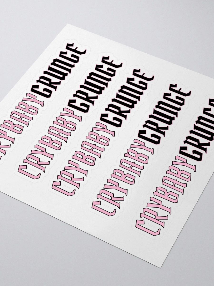 CRYBABY STICKERS product image (3)