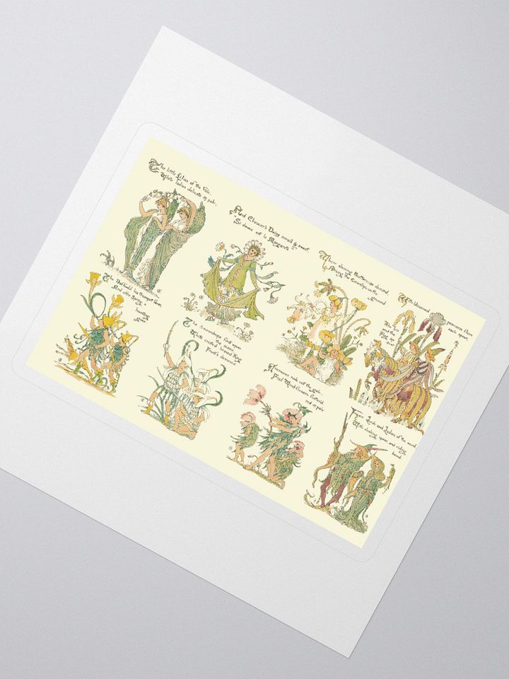 Flora’s Feast Vintage Botanical Sticker – Reimagined by Dr. Mac Garden Style product image (2)