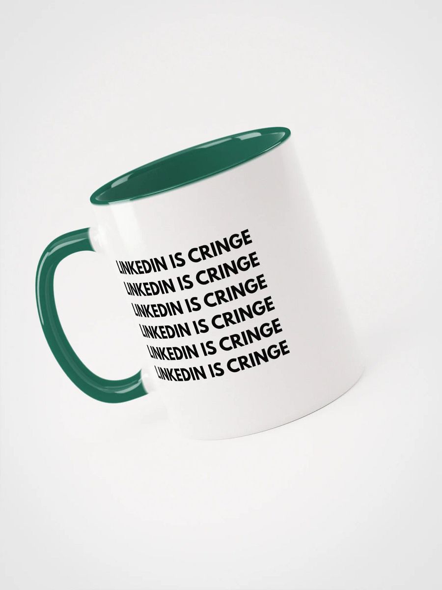 LINKEDIN IS CRINGE Mug product image (2)