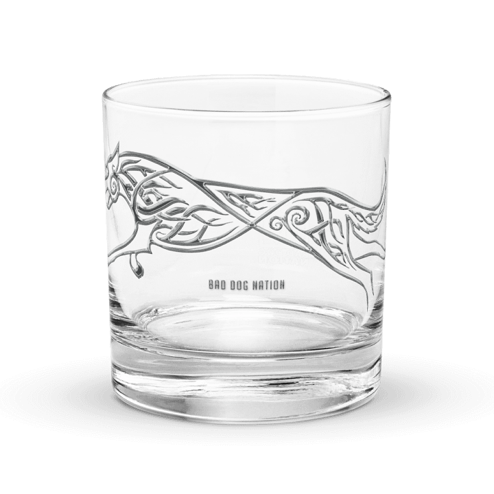 Chrome Malinois - Whiskey Rocks Glass product image (1)