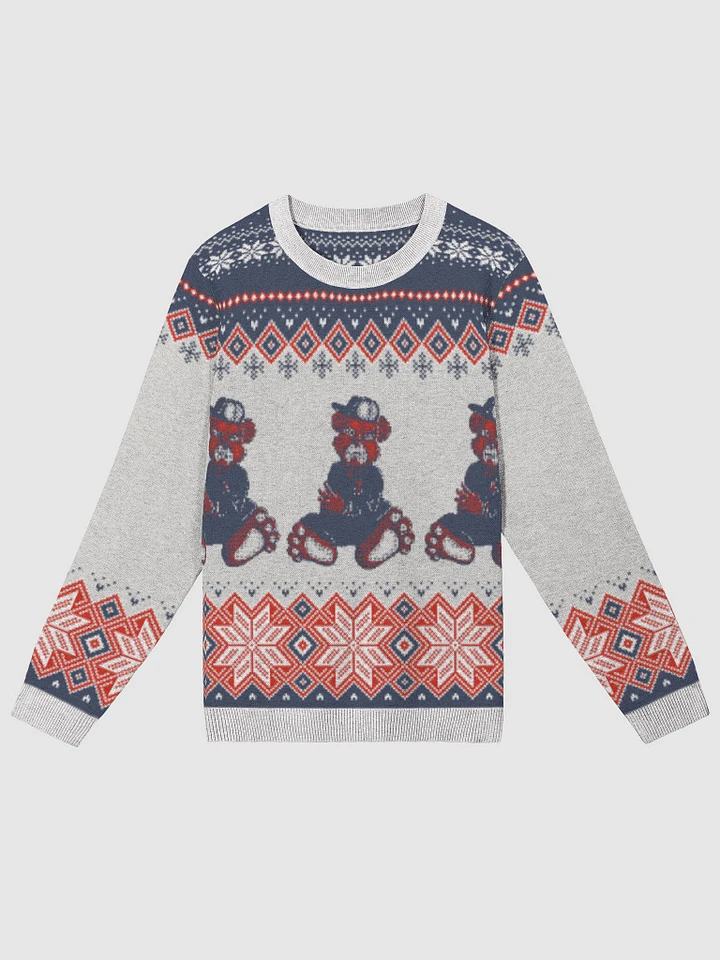Sitting Bear Christmas Sweater product image (1)