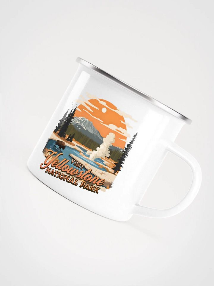 Yellowstone Adventure Enamel Mug product image (2)