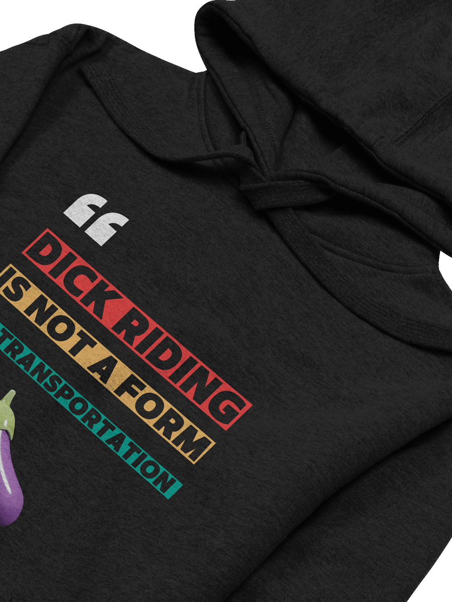 D Riding Is Not A Form Of Transportation Hoodie product image (22)