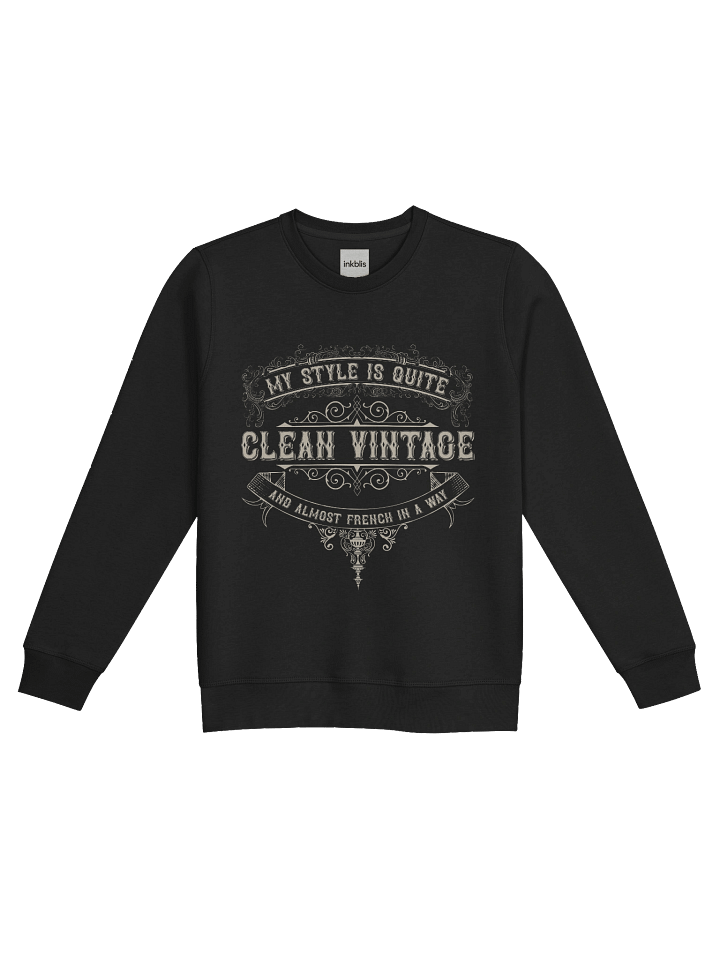 Clean Vintage Classic Sweatshirt product image (1)