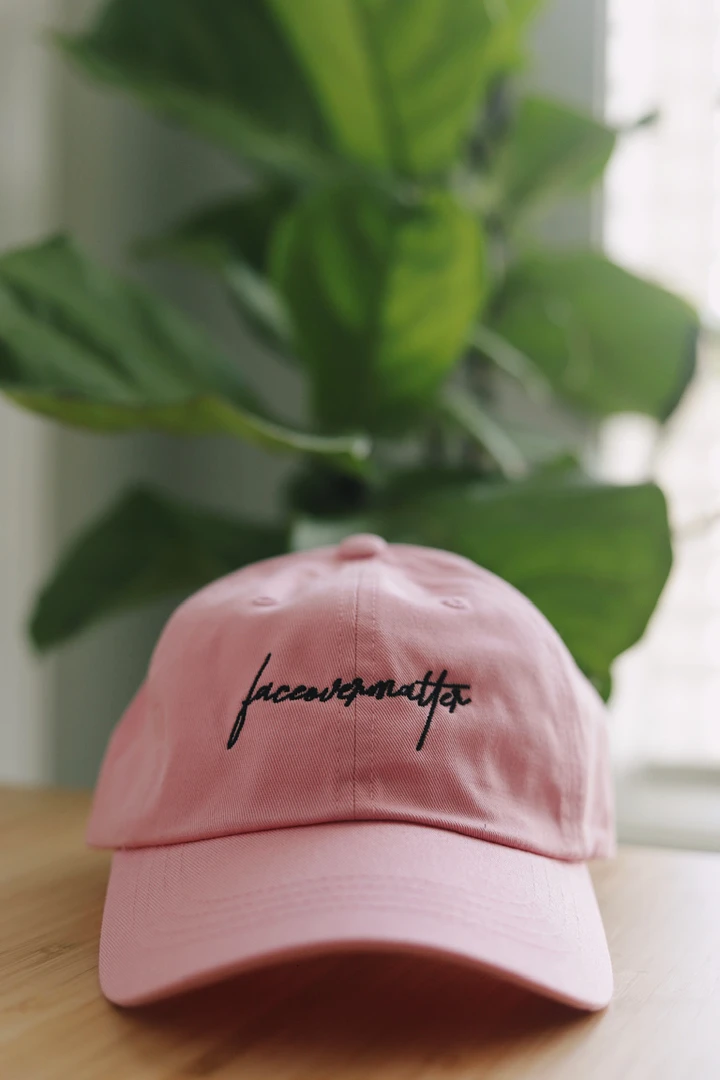 Faceovermatter Dad Hat (Pink) product image (1)